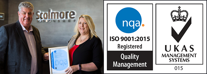 Scolmore Achieves ISO 9001:2015