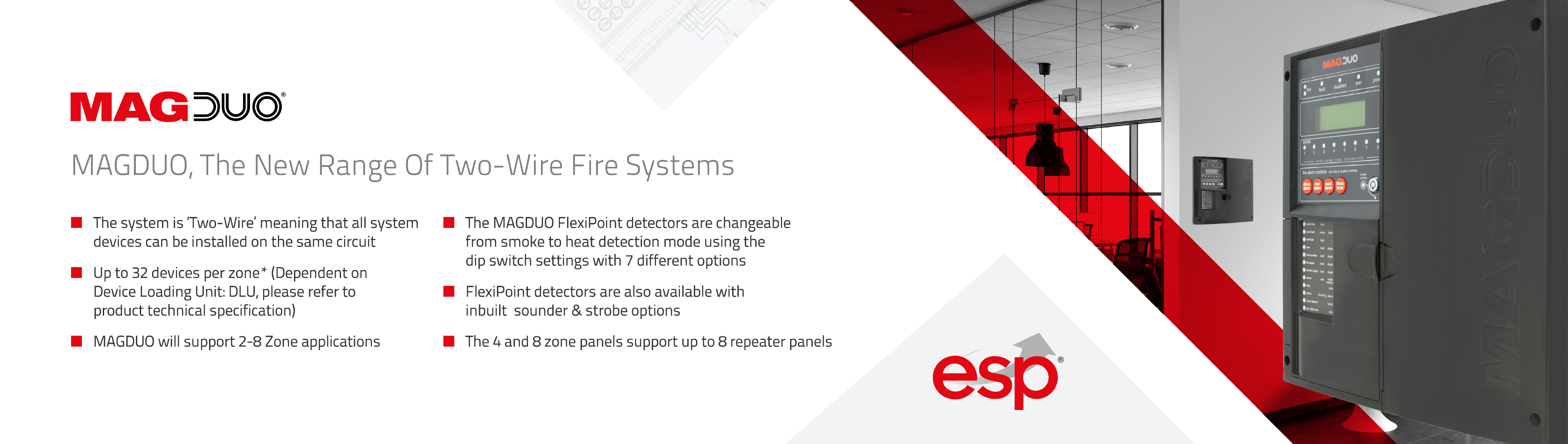 Two-Wire Fire System ESP Banner