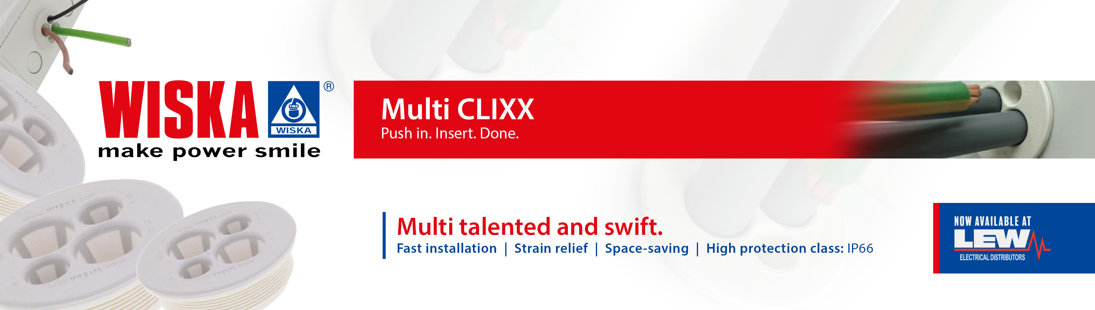 August Banner – WISKA MultiCLIXX 10108616 Wiska Multi Clixx