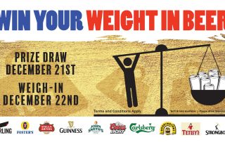 Win your weight in Beer