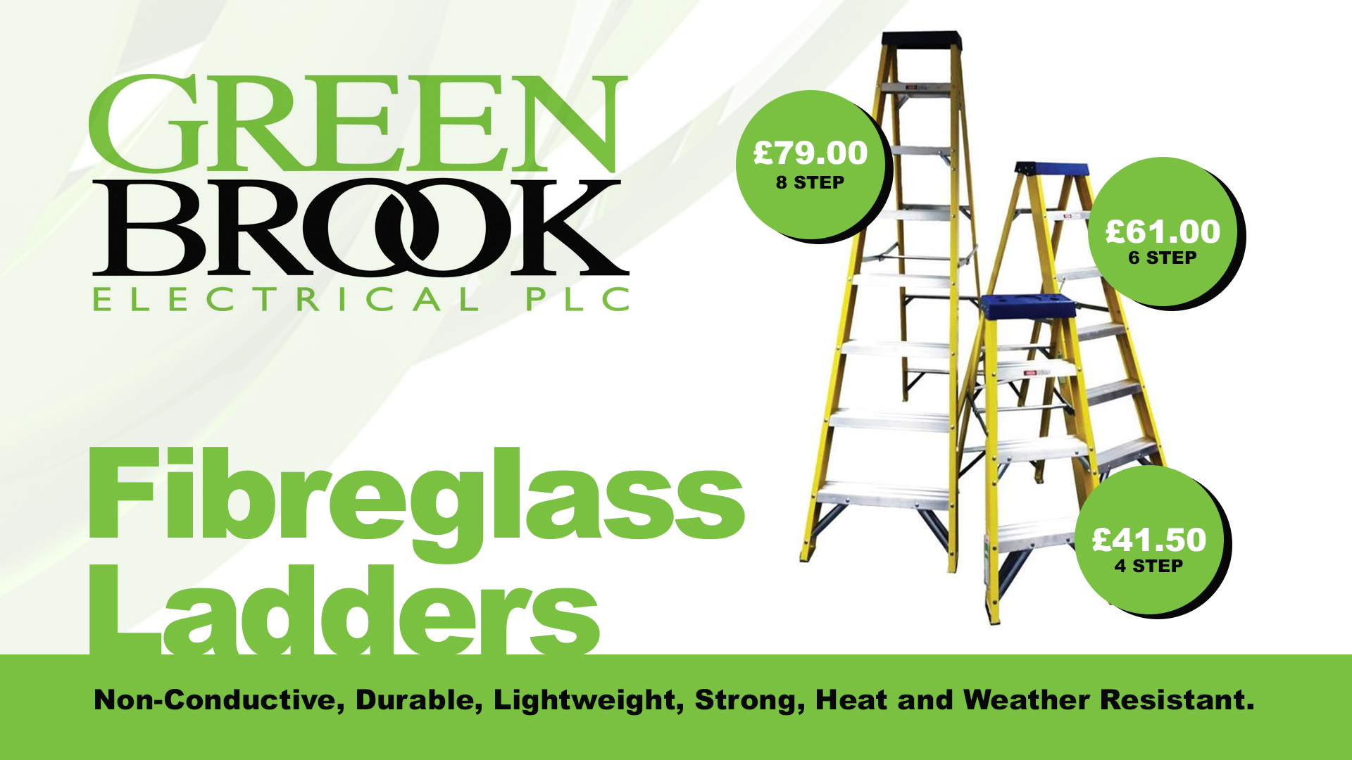 Fibreglass Ladders