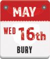 Wednesday 16th May Wednesday 16th May