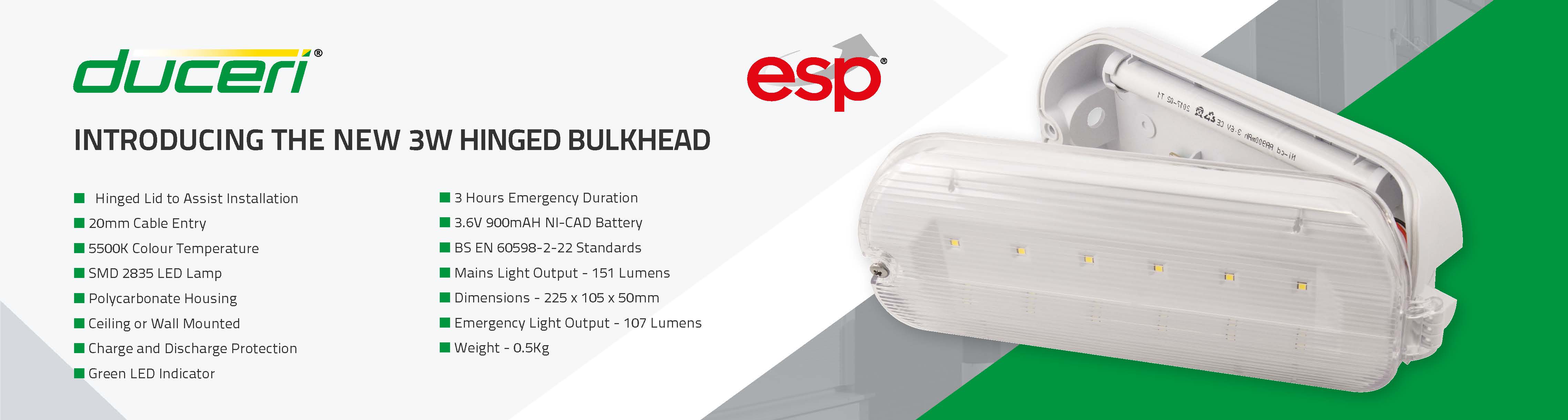 LEW banner december Duceri emergency lighting