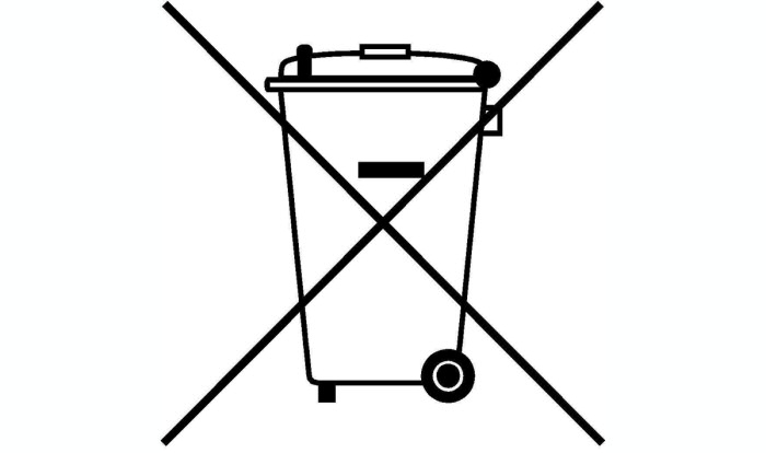 WEEE recycle Symbol