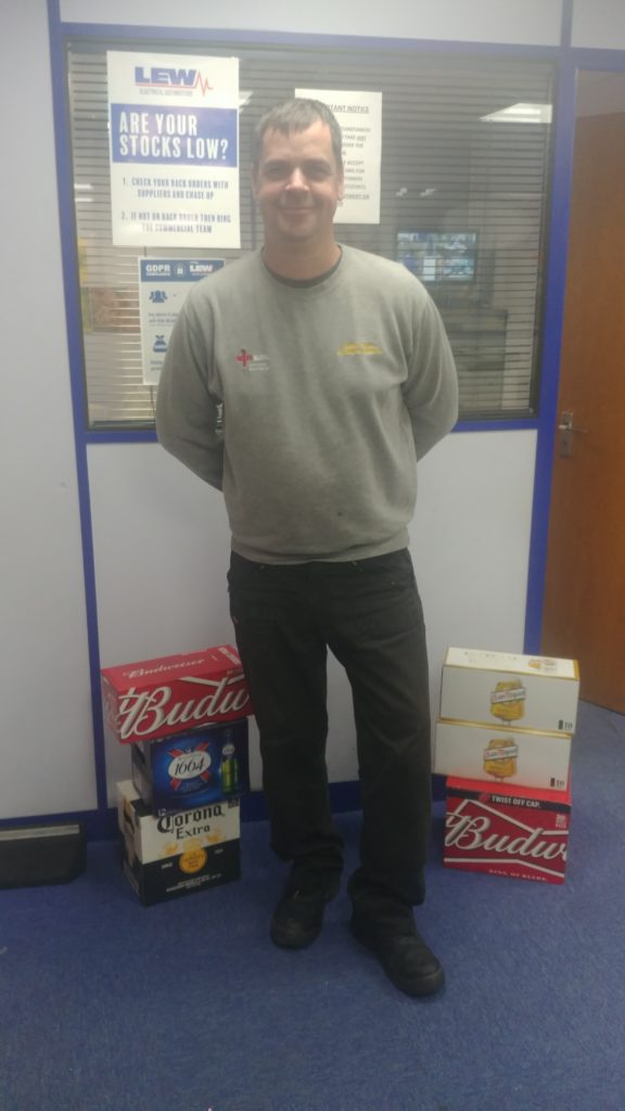 Gainsborough – Trent Valley Electrical Services Win Your Weight In Beer