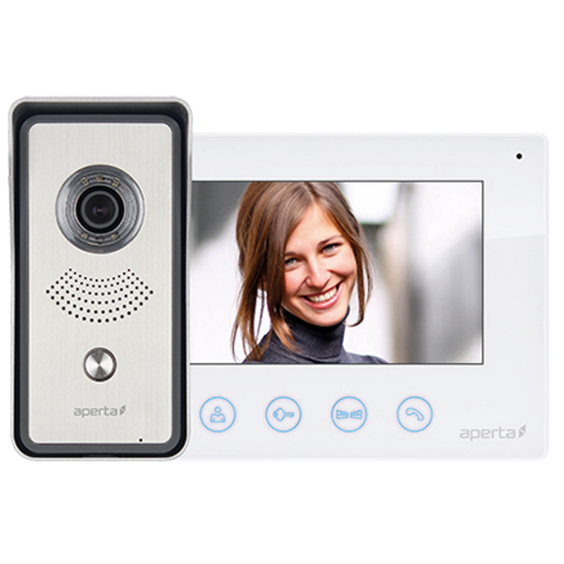 ESP video door entry security system