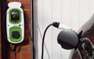Rolec EV Chargepoint charging a car