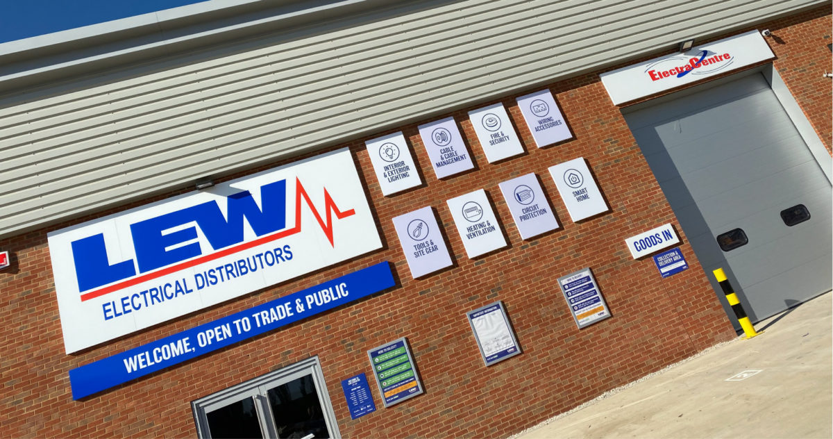 Our new Leicester branch is open now LEW Electrical Distributors