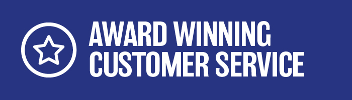 Award winning customer service