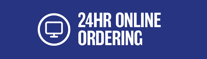 24hr online ordering