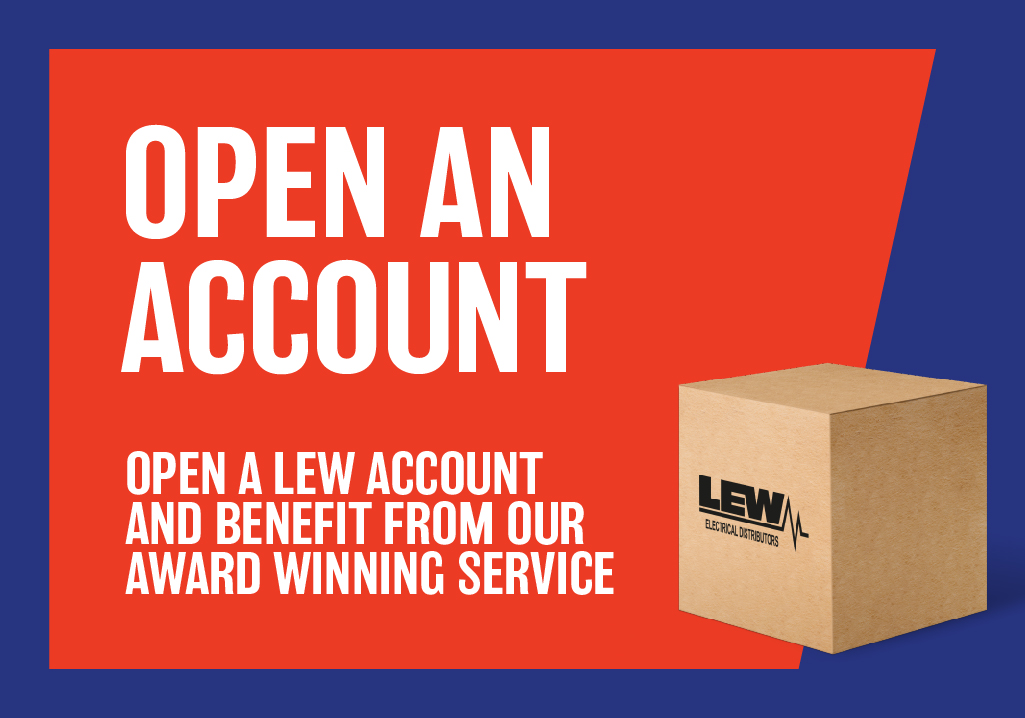 Open An Account | Award Winning Electrical Wholesaler