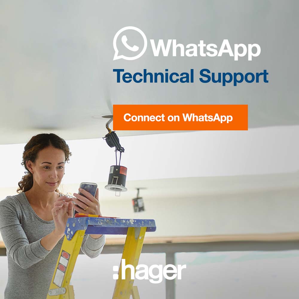 Hager Whatsapp Technical Support