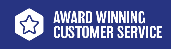 Award winning customer service